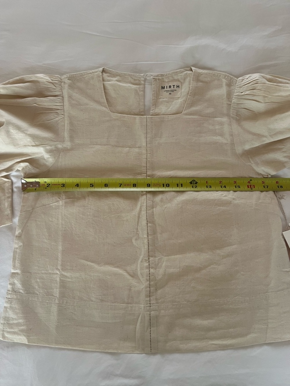 MIRTH NWT Provence Top in Ecru, Size XS - Picture 7 of 7